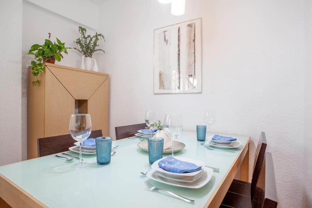 瓦伦西亚Precioso Piso Moderno: Terraza, A/C, Netflix, Wifi公寓 外观 照片