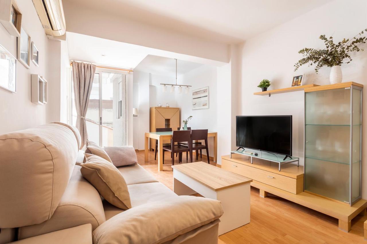 瓦伦西亚Precioso Piso Moderno: Terraza, A/C, Netflix, Wifi公寓 外观 照片