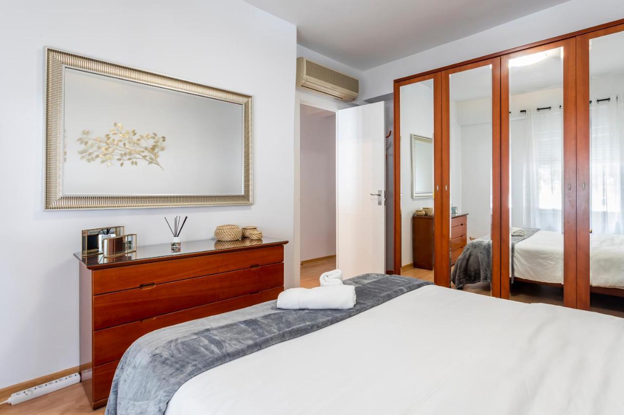 瓦伦西亚Precioso Piso Moderno: Terraza, A/C, Netflix, Wifi公寓 外观 照片